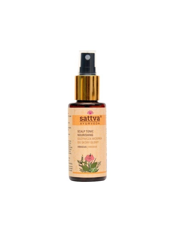 Sattva Ayurveda voedende Hibiscus hoofdhuidlotion 100 ml