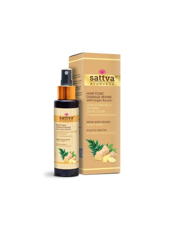 Sattva Ayurveda Regenererende Neem en Gember Hoofdhuidlotion 100 ml