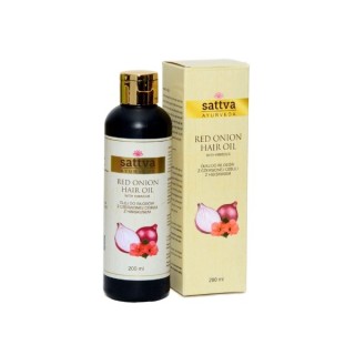 Sattva Ayurveda Rode Ui en Hibiscus haarolie 100 ml