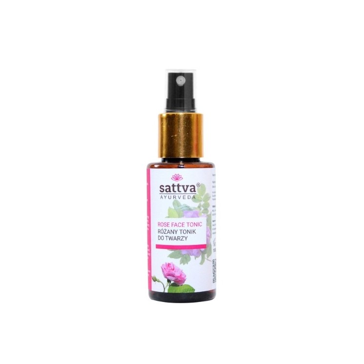 Sattva Ayurveda Gezichtstonic Rozenwater 100 ml