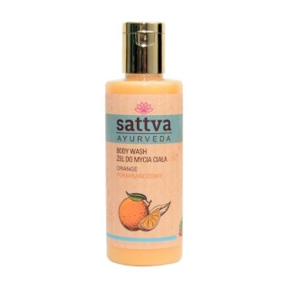 Sattva Ayurveda Body wash gel Oranje 210 ml