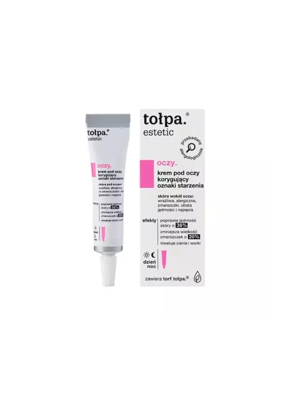 Tołpa Estetic Eyes. Augencreme zur Korrektur der Zeichen der Hautalterung 10 ml