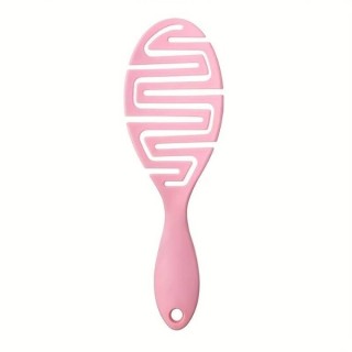 Ventilated Brush for long, thick and curly hair Pink 1 piece