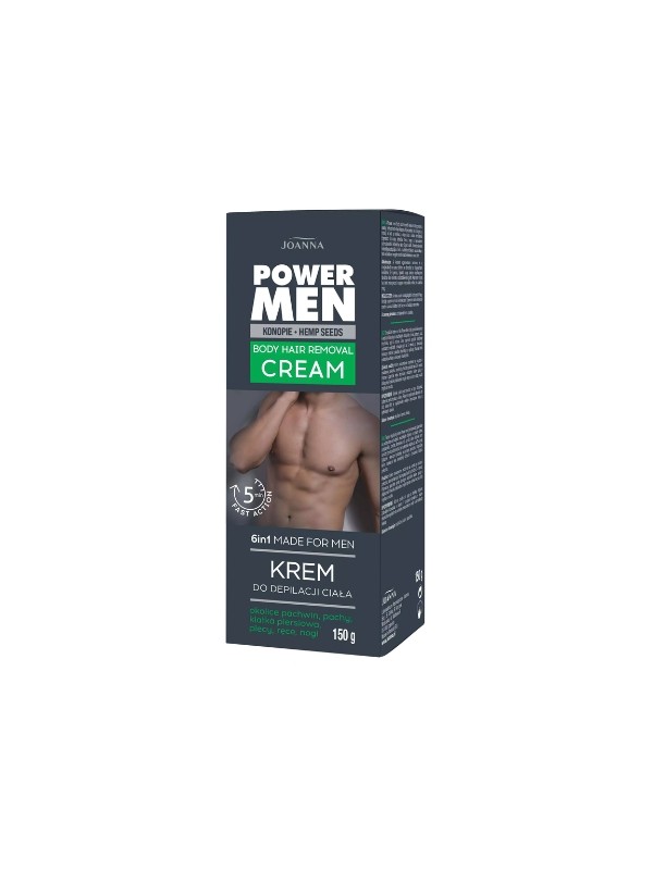 Joanna POWER MEN Body depilatory cream for men 150 g