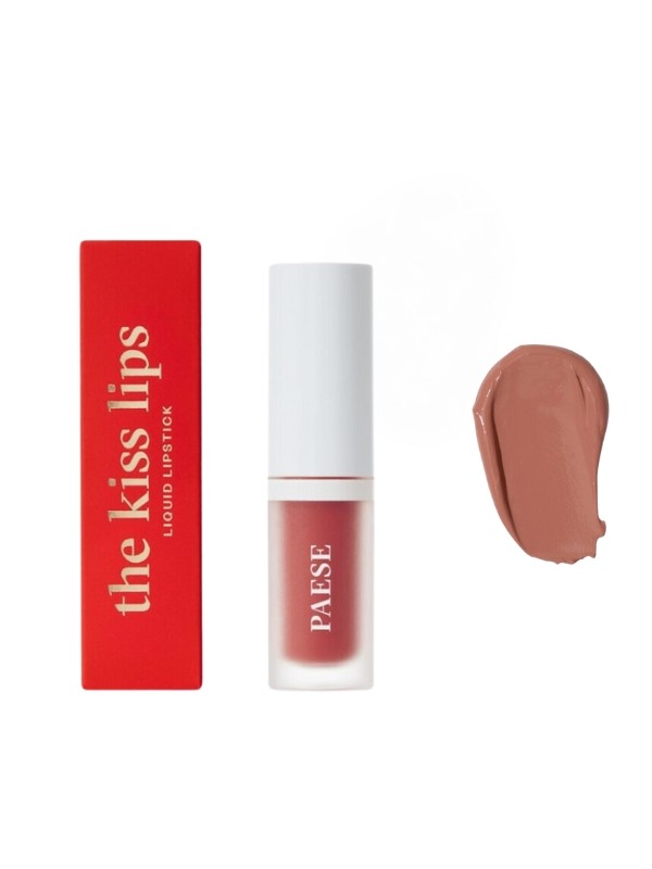 Paese The Kiss Lips Matte Creamy Liquid Lipstick 01 Nude Beige 3.4 ml