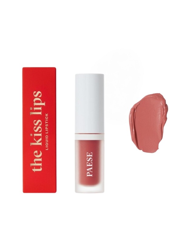 Paese The Kiss Lips Matte Creamy Liquid Lipstick 02 Nude Coral 3,4 ml