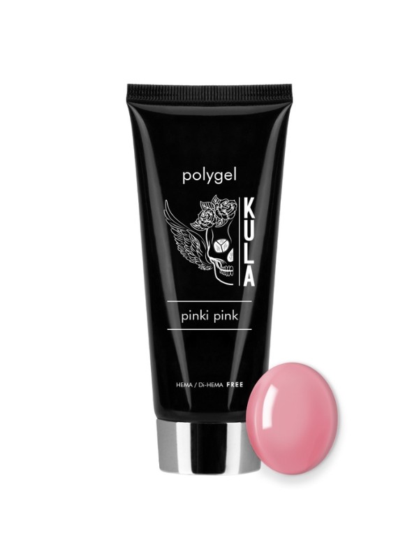 PolyGel Acrylgel Aufbau Kula Nails Hema/di- Hema free Pinki Pink 50 ml