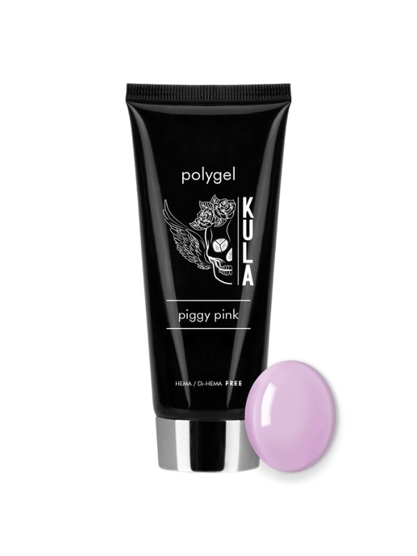 PolyGel acrylgel opbouw Kula Nails Hema/di- Hema free Piggy Pink 50 ml