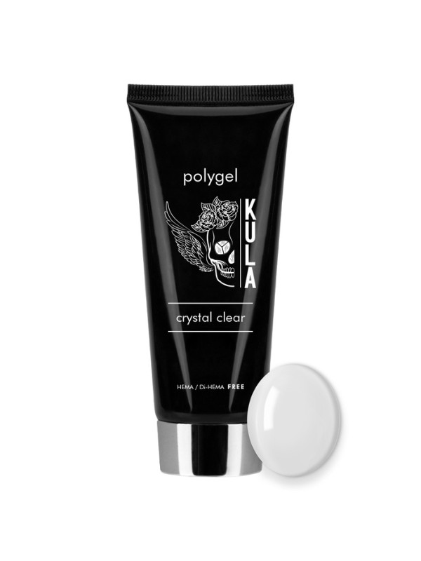 PolyGel acrylgel opbouw Kula Nails Hema/di- Hema free Crystal Clear 50 ml