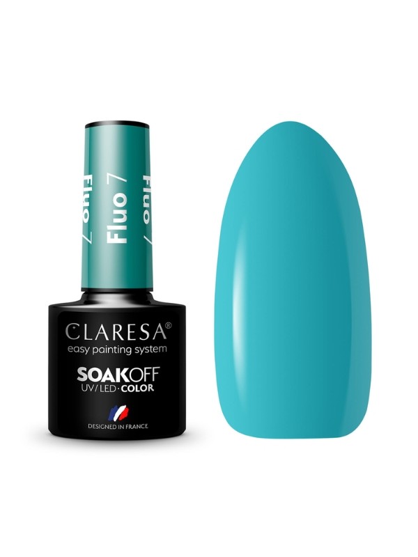 Claresa Fluo Hybrid Nagellack /7/ 5 g