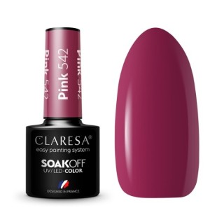 Claresa Pink Hybrid nail polish /542/ 5 g