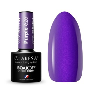 Claresa Purple Hybrid Nail Polish /626/ 5 ml