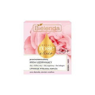 Bielenda Royal Rose Elixir Anti-Falten Straffende Gesichtscreme für empfindliche Haut 50+ 50 ml