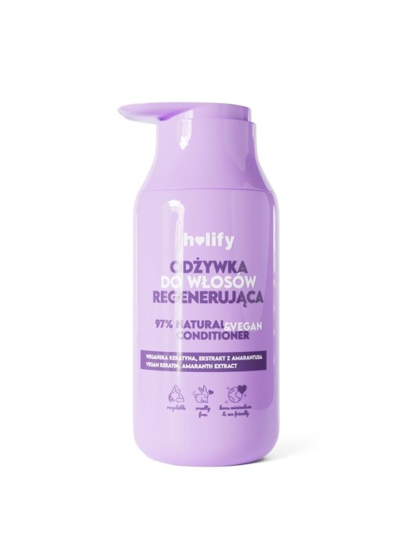 Holify regenerierende vegane Haarspülung Keratin & Amaranth 300 ml