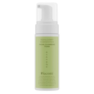 Nacomi Rich&Comfy Regeneration cleansing facial cleansing foam Avocado 150 ml