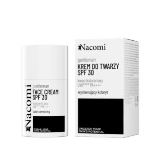 Nacomi Gentelman Gezichtscrème voor mannen SPF30 egaliseert de toon, 50 ml