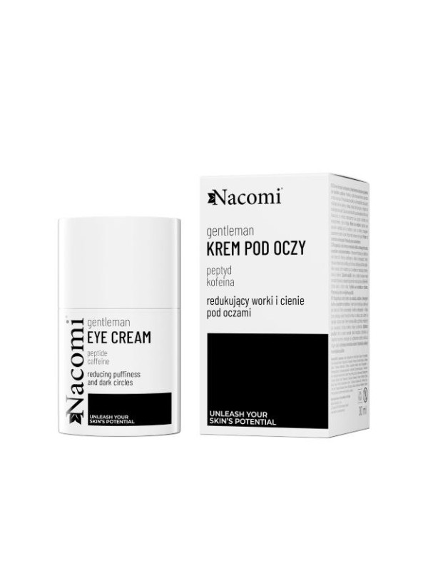 Nacomi Gentelman Eye cream for men reducing eye bags and dark circles 30 ml