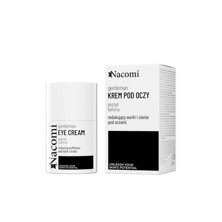 Nacomi Gentelman Eye cream for men reducing eye bags and dark circles 30 ml