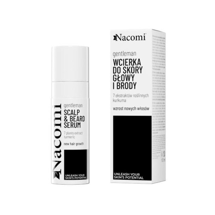 Nacomi Gentelman Scalp and beard lotion 100 ml