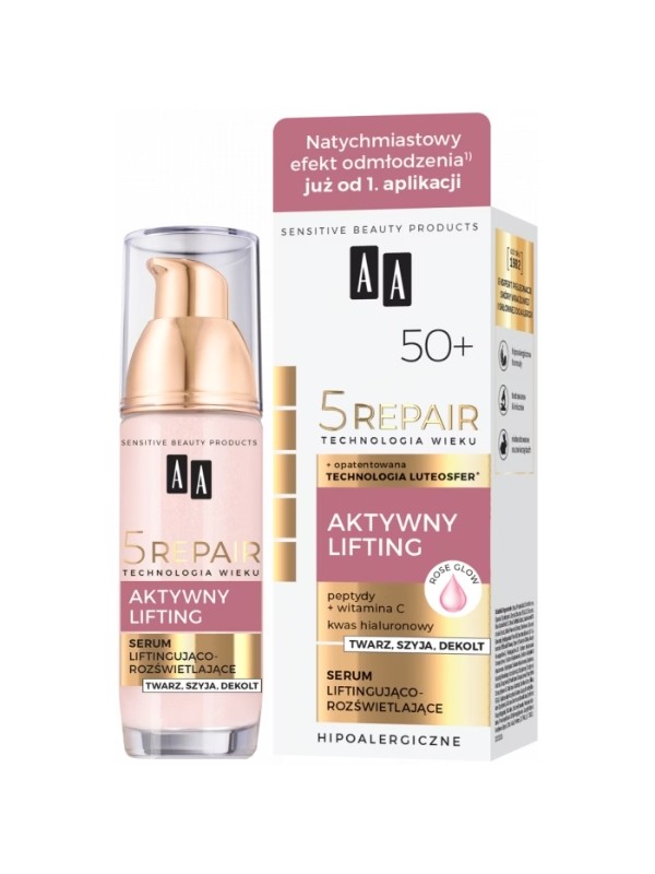 AA Technology of Age 5Repair 50+ Lifting and illuminating Serum 35 ml