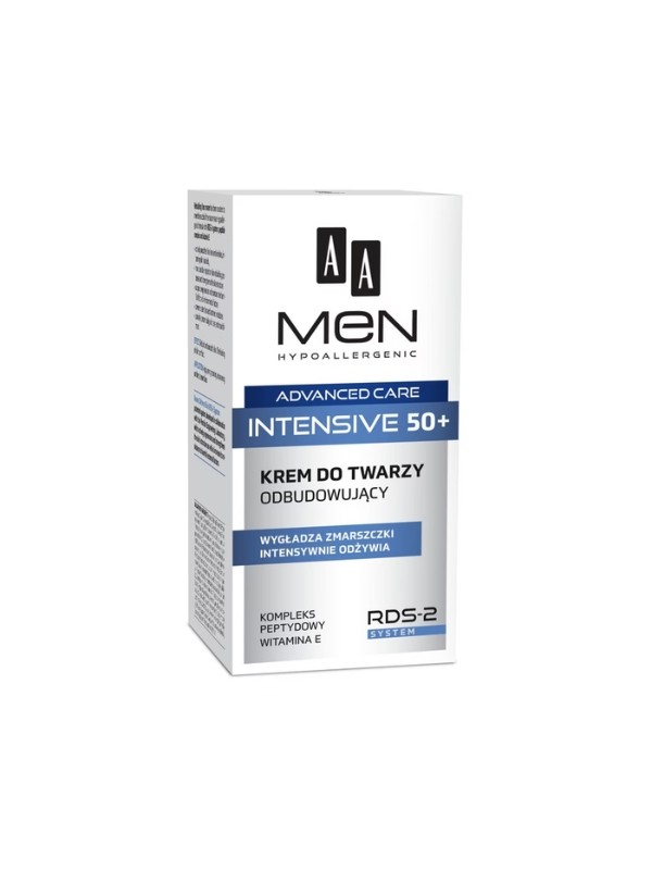 AA Men Advanced Care intensive 50+ Regenererende gezichtscrème 50 ml