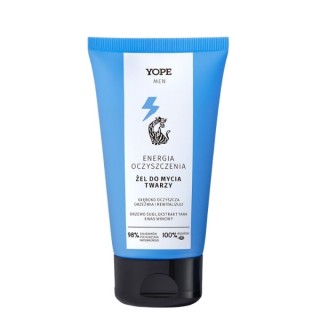 YOPE Men Wood Gesichtswaschgel für Männer Reinigungsenergie 150 ml