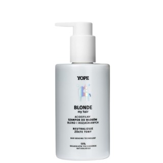 YOPE BLONDE my HAIR Acidofiele shampoo voor blond en geblondeerd haar 300 ml