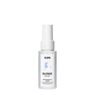 YOPE BLOND my HAIR Regenerierendes serum für blondes und blondiertes Haar 50 ml