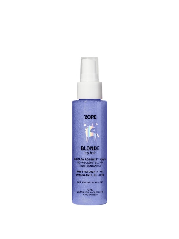 YOPE BLOND my HAIR Aufhellender Nebel für blondes und gebleichtes Haar, Amethyst, 100 ml