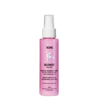 YOPE BLOND my HAIR Verhelderende mist voor blond en geblondeerd haar kwarts mica 100 ml