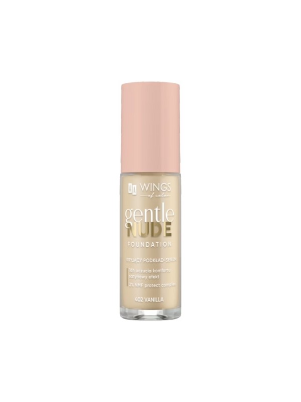 AA Wings of Color Gentle Nude Foundation Abdeckendes Foundation- serum 402 Vanilla 30 ml