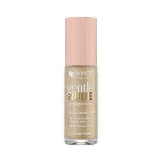 AA Wings of Color Gentle Nude Foundation Abdeckendes Foundation- serum 403 Light Beige 30 ml