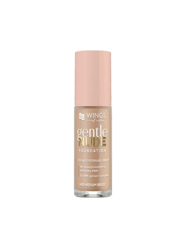 AA Wings of Color Gentle Nude Foundation Abdeckendes Foundation- serum 405 Medium Beige 30 ml