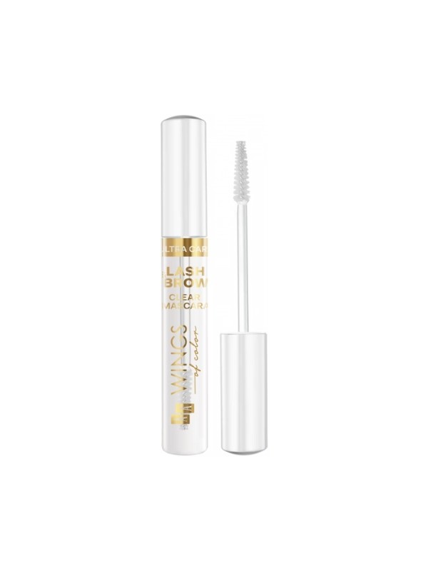 AA Wings of Color Ultra Care Lash&Brow Clear Modeling and Shining Mascara voor wimpers en wenkbrauwen 10 ml