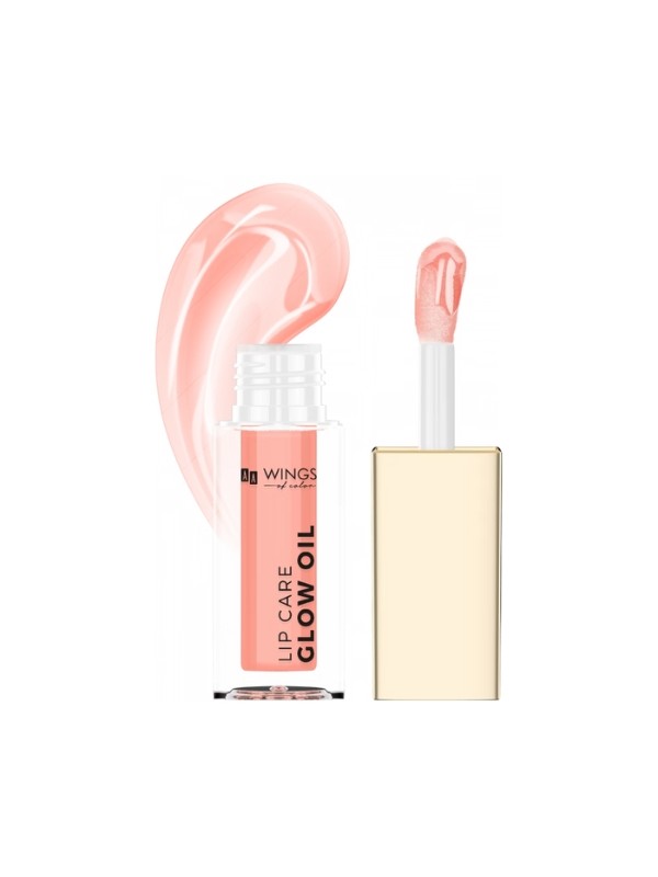 AA Wings of Color Lippenpflege Glow Oil 01 Peach 5 ml