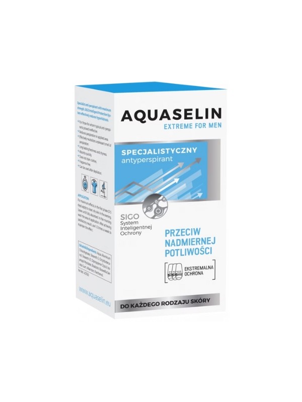 Aquaselin Extreme Men Roll-on gegen übermäßiges Schwitzen 50 ml