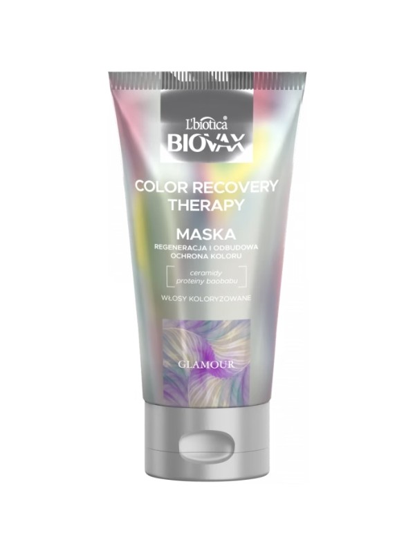 BIOVAX Recovery Color Therapy Intensief regenererend beschermend masker voor gekleurd haar 150 ml