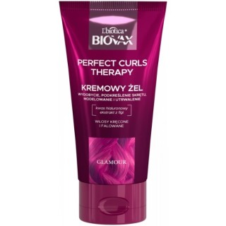 BIOVAX Glamour Perfect Curls Therapy vochtinbrengende gel voor het stylen van golven en krullen 150 ml