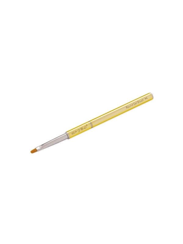 Aba Group gold gel brush /4/ round, 1 piece