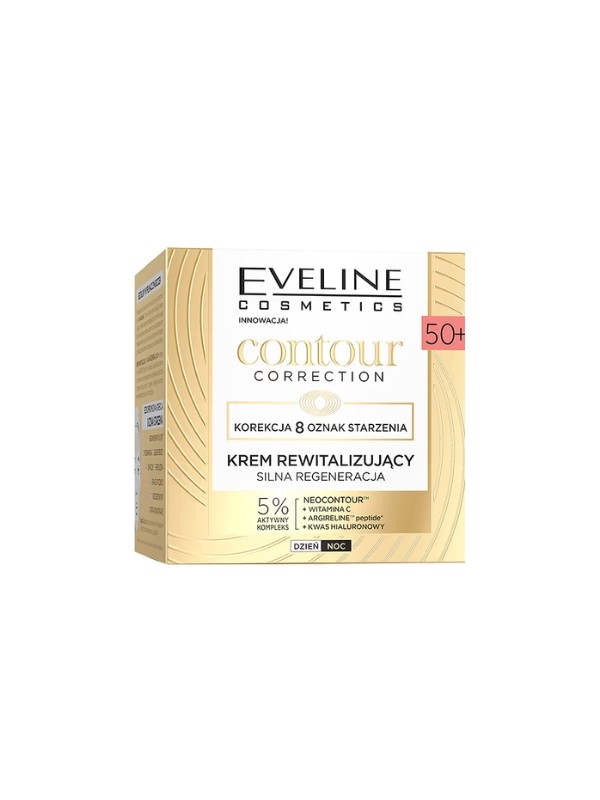 Eveline Contour Correction revitaliserend Sterk regenererende gezichtscrème 50+ 50 ml