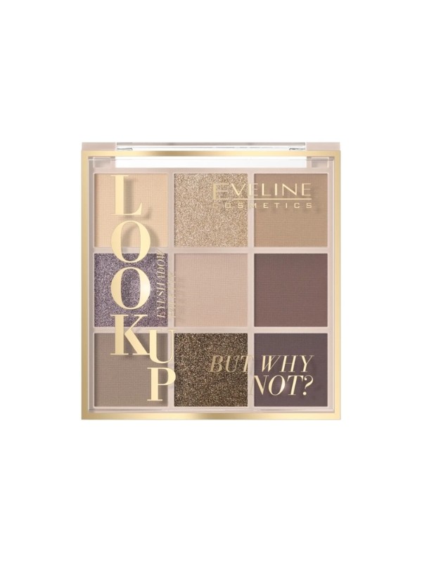 Eveline Look Up Palette van 9 oogschaduws Maar waarom niet? 10,8 gram