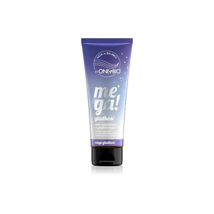 OnlyBio Hair in Balance Mega smoothness Gladmakende pasta voor gladde kapsels 75 ml