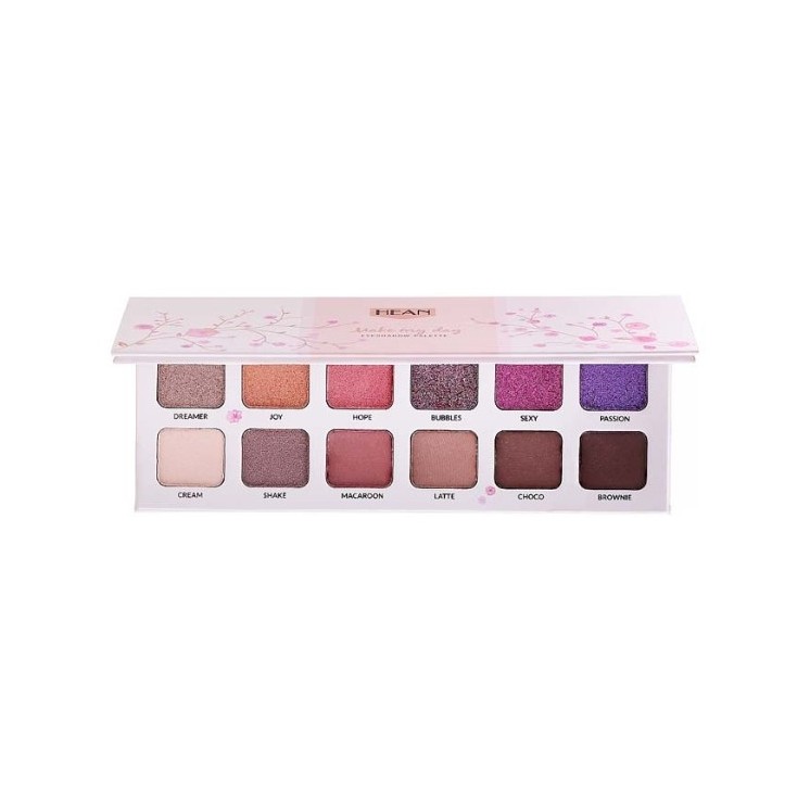 Hean Make My Day Palette of 12 eye shadows 13 g