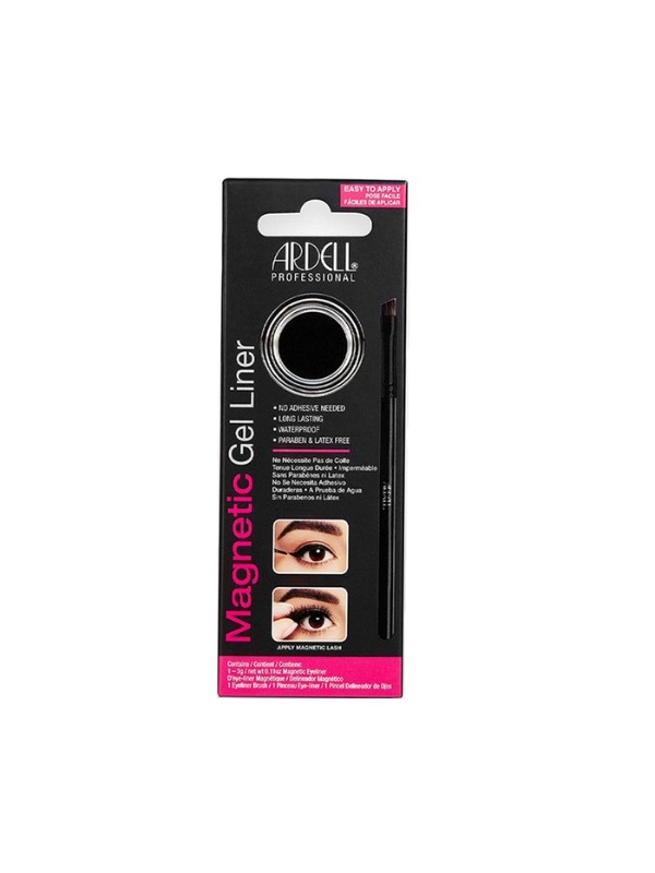 Ardell Magnetic Gel Magnetische liner Gel-eyeliner voor het aanbrengen van wimpers Black 5 g