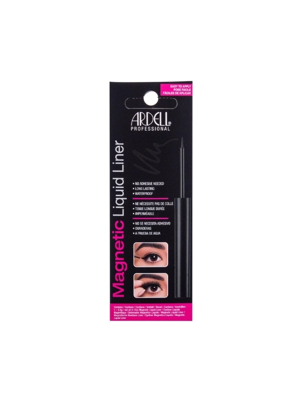 Ardell Magnetic Liquid Liner Magnetische eyeliner voor het aanbrengen van wimpers Black 5 g