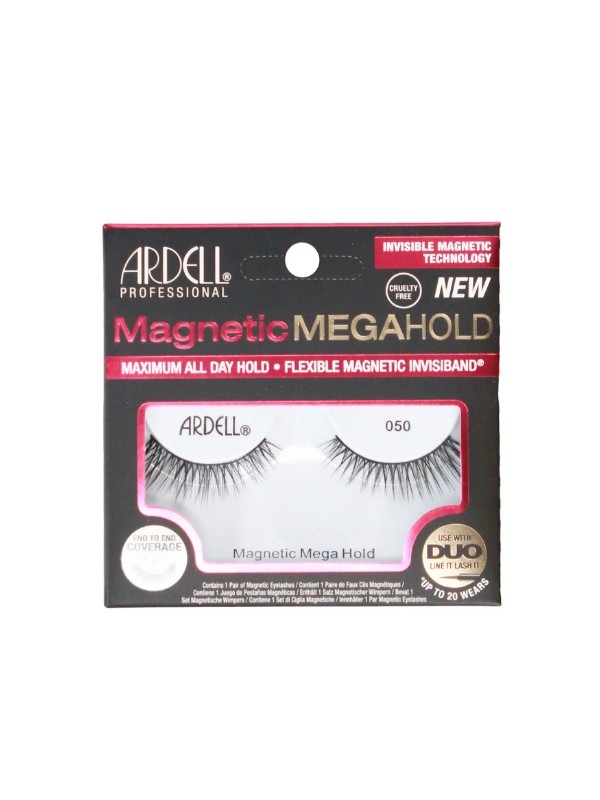 Ardell Magnetische Mega Hold Wimpers op strip /050/ Black 1 paar