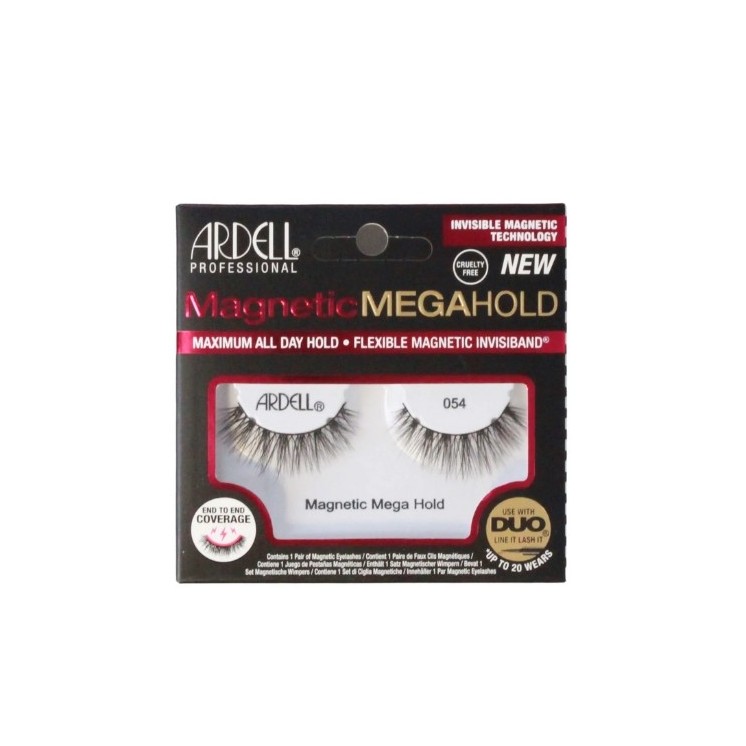 Ardell Magnetic Mega Hold Eyelashes on a strip /054/ Black 1 pair