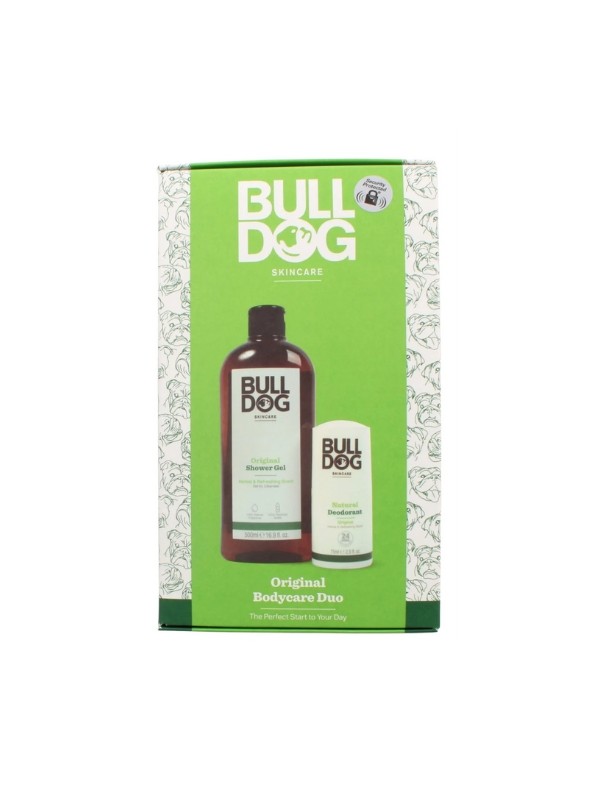 Bulldog Body Originele lichaamsverzorgingsset: Douchegel 500 ml + Anti-transpirant Roll-on 75 ml