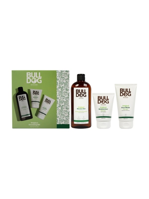 Bulldog Grooming Care set: Shower gel 500 ml + Face cream 100 ml + Face wash gel 150 ml