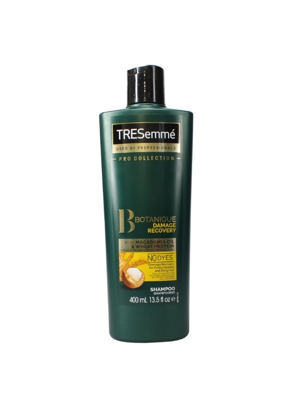 TRESemme Botanique Damage Recovery Haarshampoo mit Macadamia Oil und Weizenprotein, 400 ml